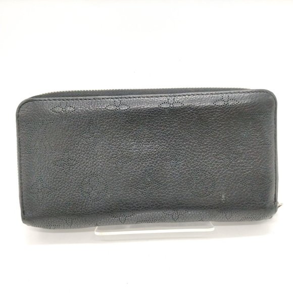 Louis Vuitton LV Zippy Wallet Zippy Wallet M61867 Black Mahina - Picture 2 of 9